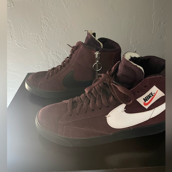 Nike Blazer Mid Rebel Burgundy Crush (Women's size 6.5) - Picture 3 of 5